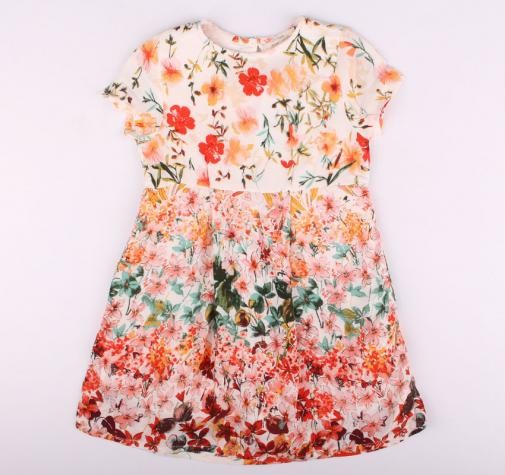 سارافون دخترانه 12574 سایز 2 تا 8 سال مارک ZARA