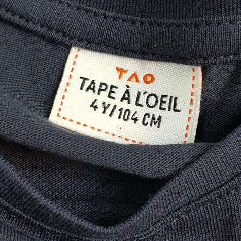 تی شرت دخترانه 20165 سایز 2 تا 14 سال مارک TAPE ALOEIL