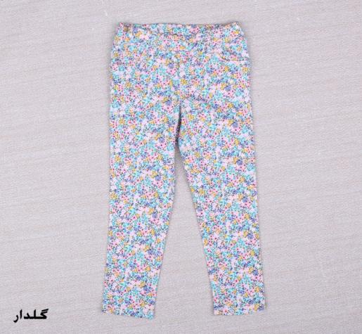 شلوار کتان دخترانه 10959 سایز 12 ماه تا 8 سال مارک Carters