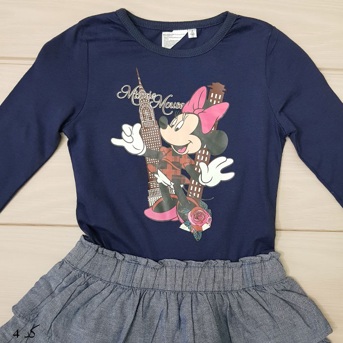 سارافون دخترانه 20417 سایز 2 تا 8 سال مارک BABY CLUB