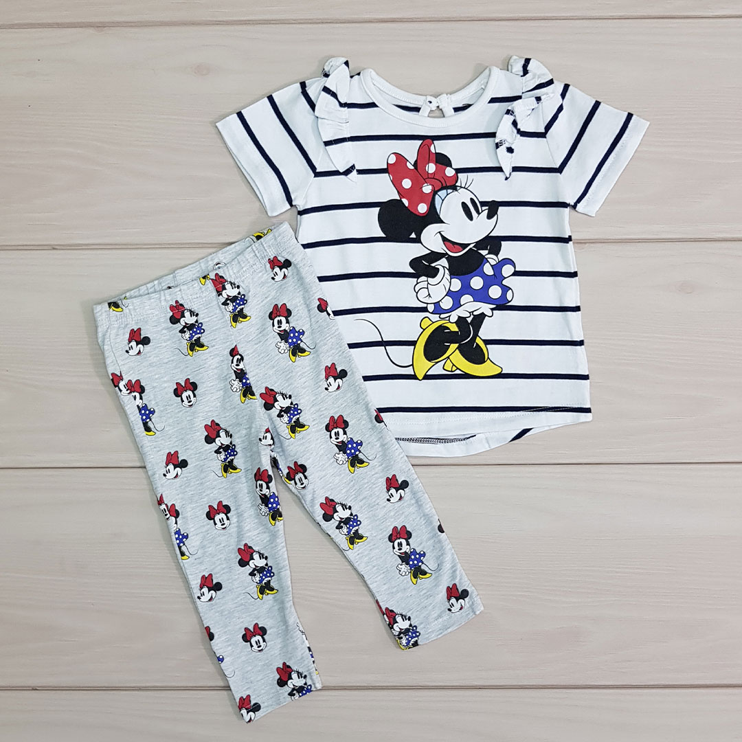 ست دخترانه 20765 سایز 6 تا 36 ماه مارک DISNEY