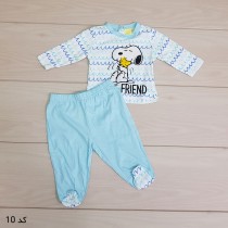 ست پسرانه 20991 سایز بدو تولد تا 9 ماه مارک PEANUTS
