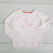 بلوز گرم دخترانه 21203 سایز 3 ماه تا 2 سال مارک BABY CLUB