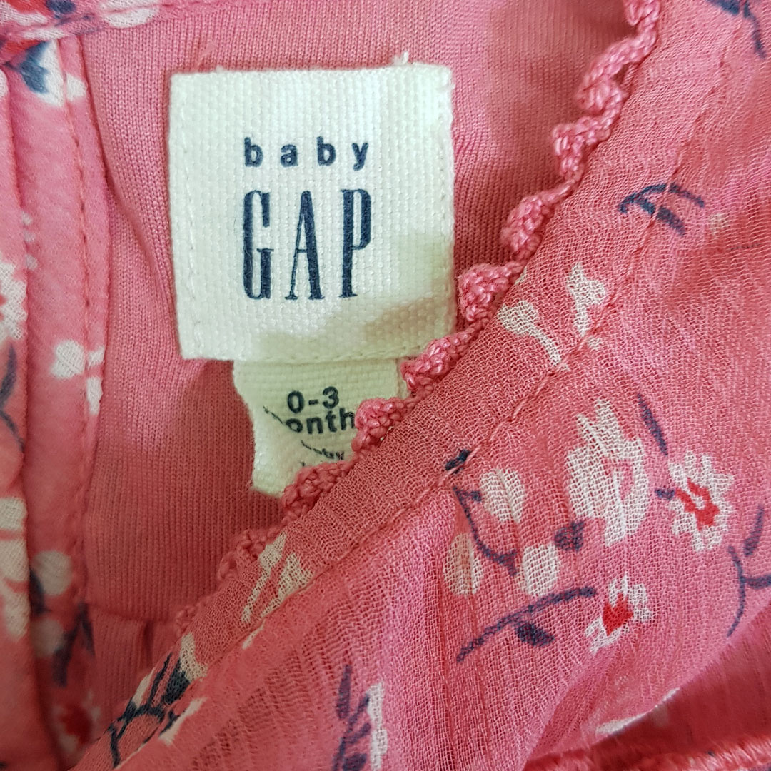 سارافون دخترانه 21181 سایز بدوتولد تا 24 ماه مارک GAP
