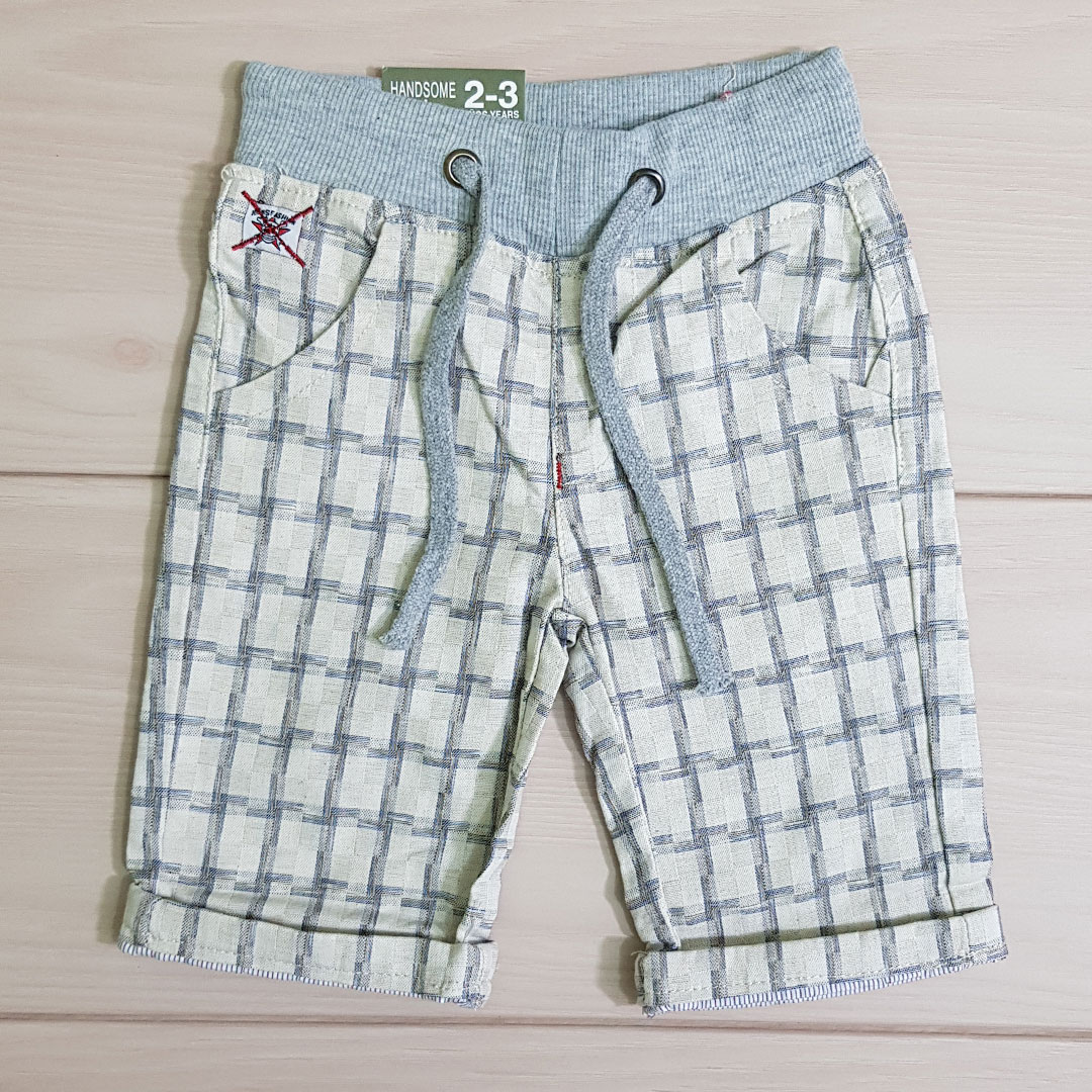 شلوارک پسرانه 110209 سایز 2 تا 6 سال مارک Denim Handsome