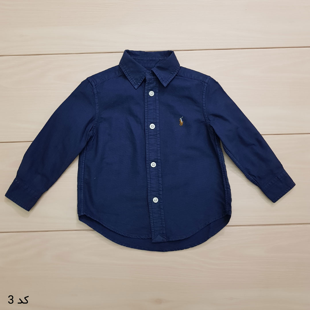 پیراهن پسرانه 21496 سایز 2 تا 12 سال مارک RALPH LAUREN