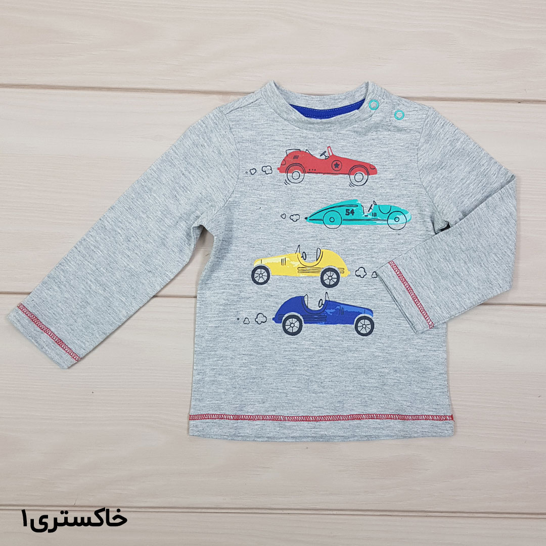 بلوز پسرانه 21533 سایز 1 ماه تا 5 سال مارک BABY CLUB