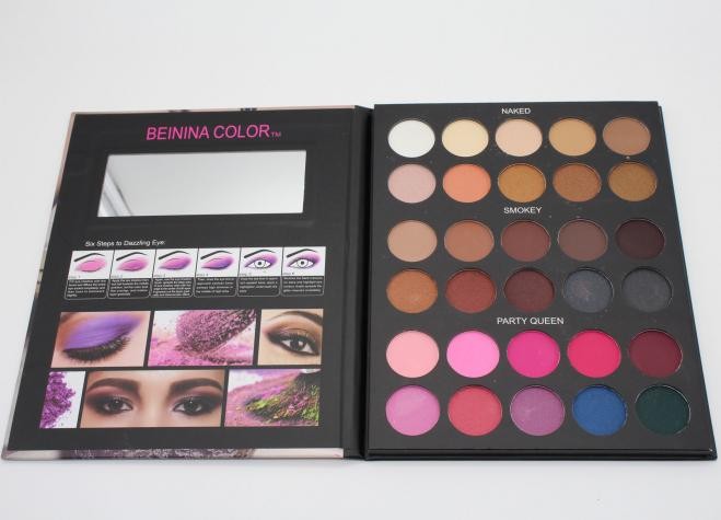 ست سایه چشم 30 رنگ مارک BEININA COLOR کد 700501