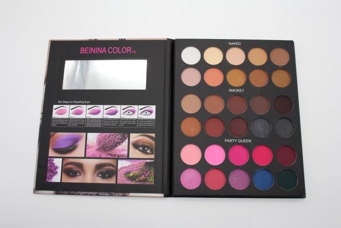 ست سایه چشم 30 رنگ مارک BEININA COLOR کد 700501