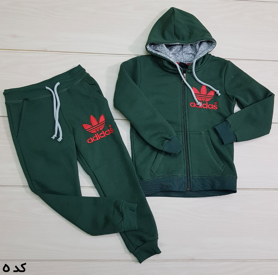 ست سویشرت شلوار اسپورت 22333 سایز 2 تا 12 مارک ADIDAS