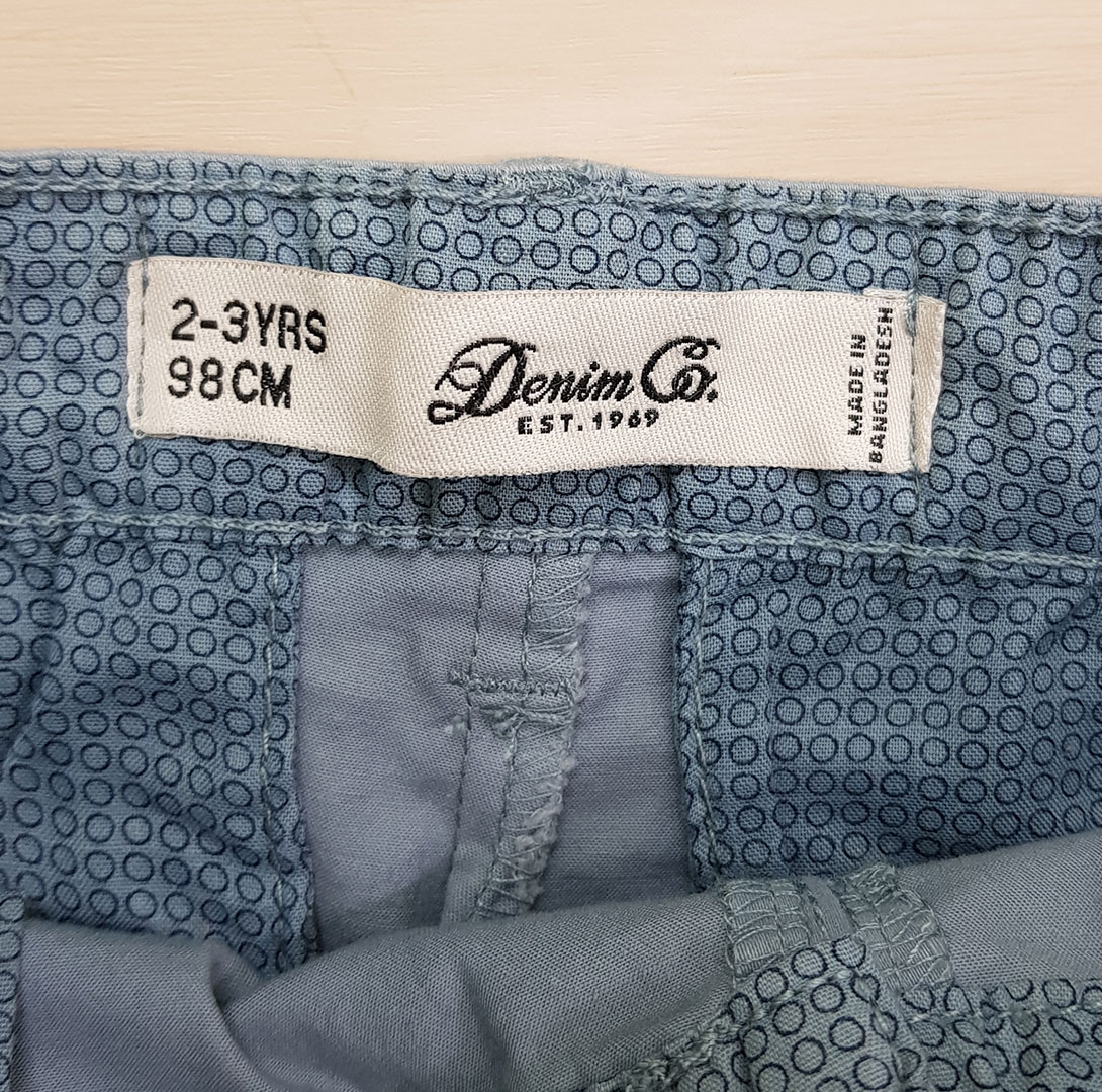 شلوار کتان پسرانه 22603 سایز 2 تا 8 سال مارک DENIM CO
