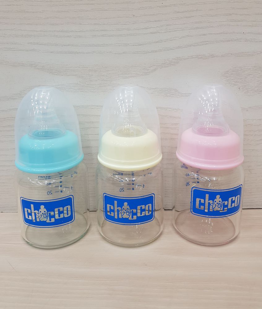 شیشه شیر شیشه ای قنداق خوری 403448 مارک CHICCO