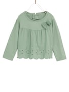 سارافون دخترانه 22496 سایز 3 ماه تا 4 سال مارک ZARA