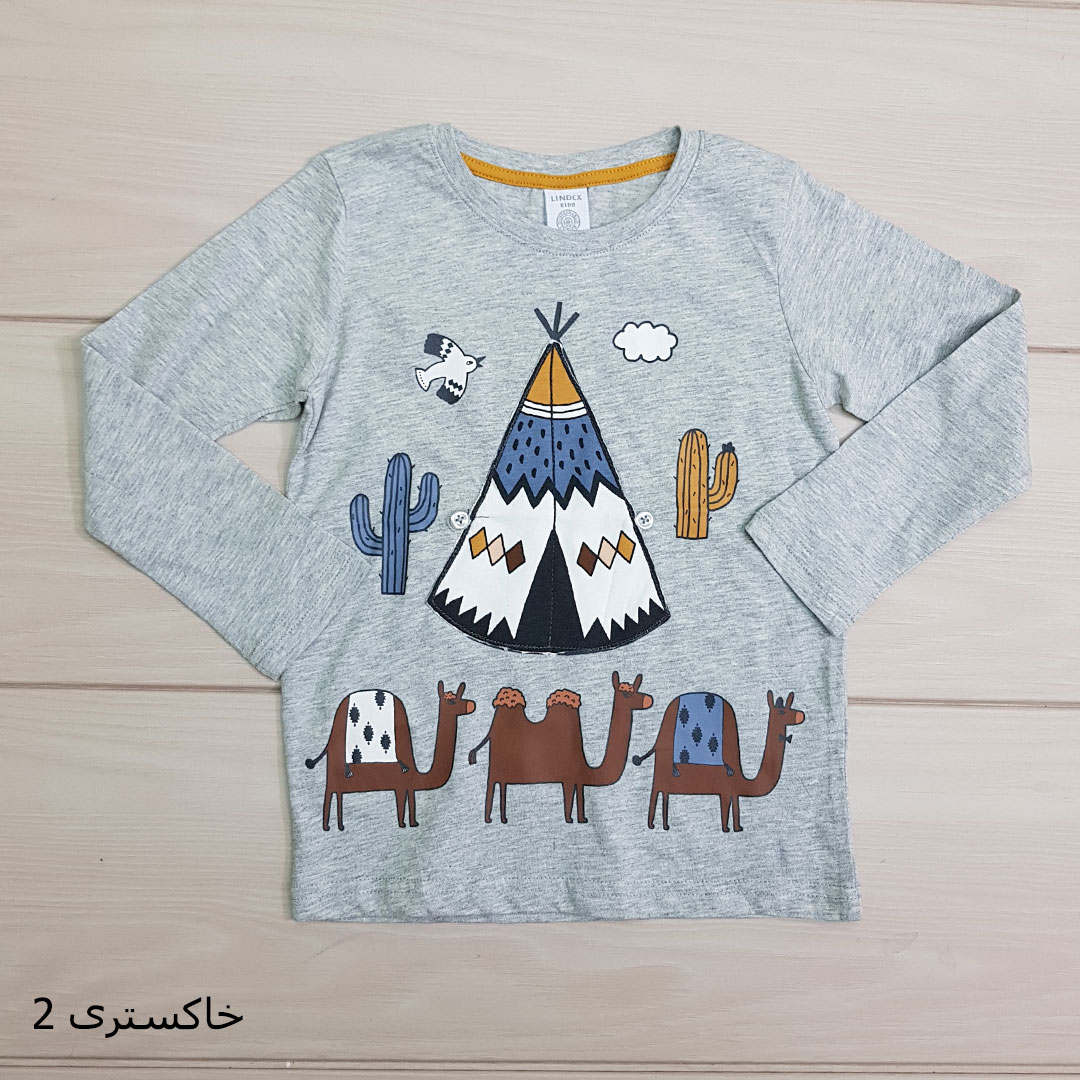 بلوز پسرانه 23130 سایز 1.5 تا 9 سال مارک LINDEX