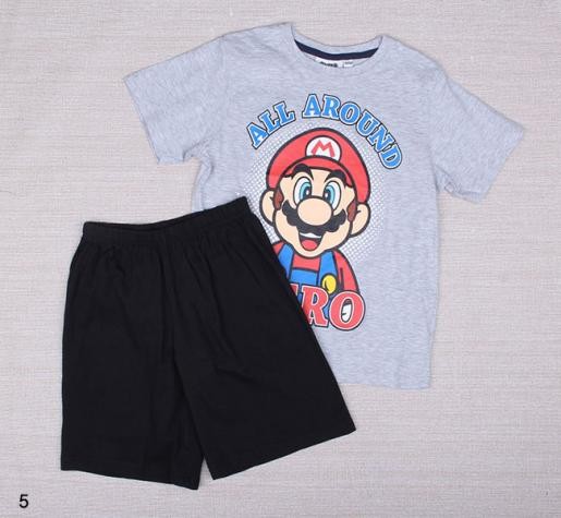 ست پسرانه 10910 سایز 6 تا 14 سال مارک SUPER MARIO