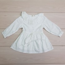 سارافون دخترانه 23199 سایز بدوتولد تا 9 سال کد 8 مارک MINI ELEGANCE
