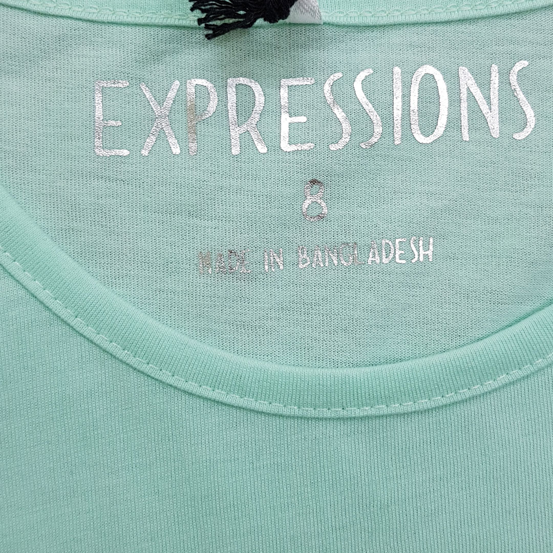 بلوز دخترانه 23287 سایز 8 تا 14 سال مارک EXPRESSIONS