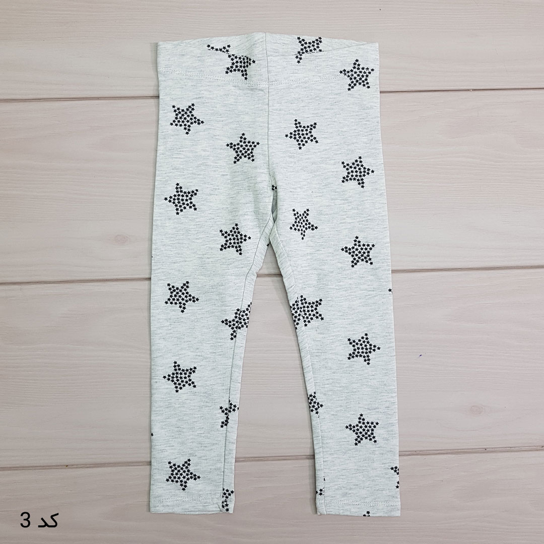 شلوار دخترانه 23285 سایز 1.5 تا 11 سال مارک H&M