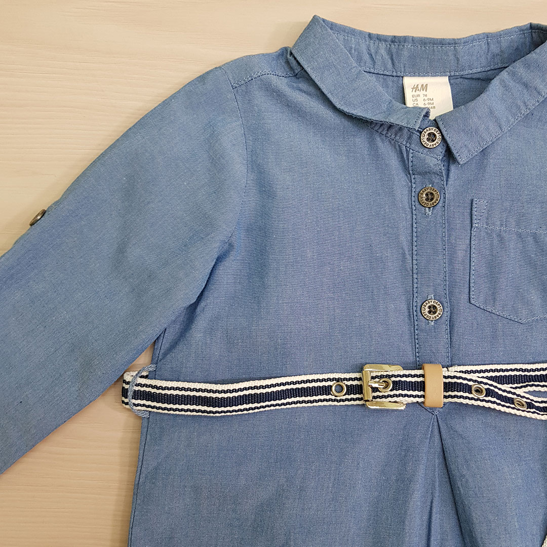 مانتو دخترانه 23264 سایز 6 ماه تا 14 سال مارک H&M