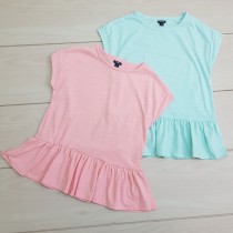 تی شرت دخترانه 23522 سایز 4 تا 12 سال مارک KIABI