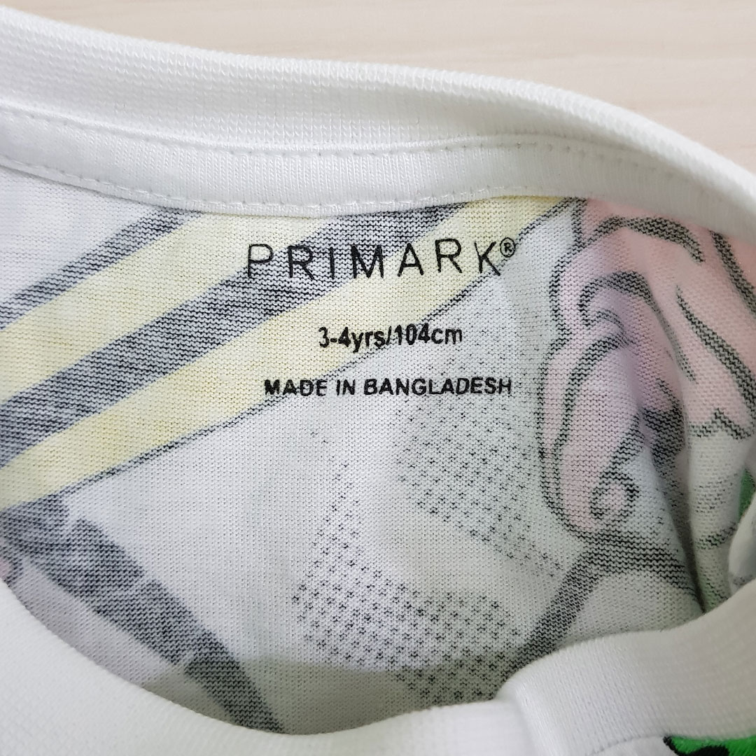 تی شرت پسرانه 23597 سایز 3 تا 7 سال مارک PRIMARK