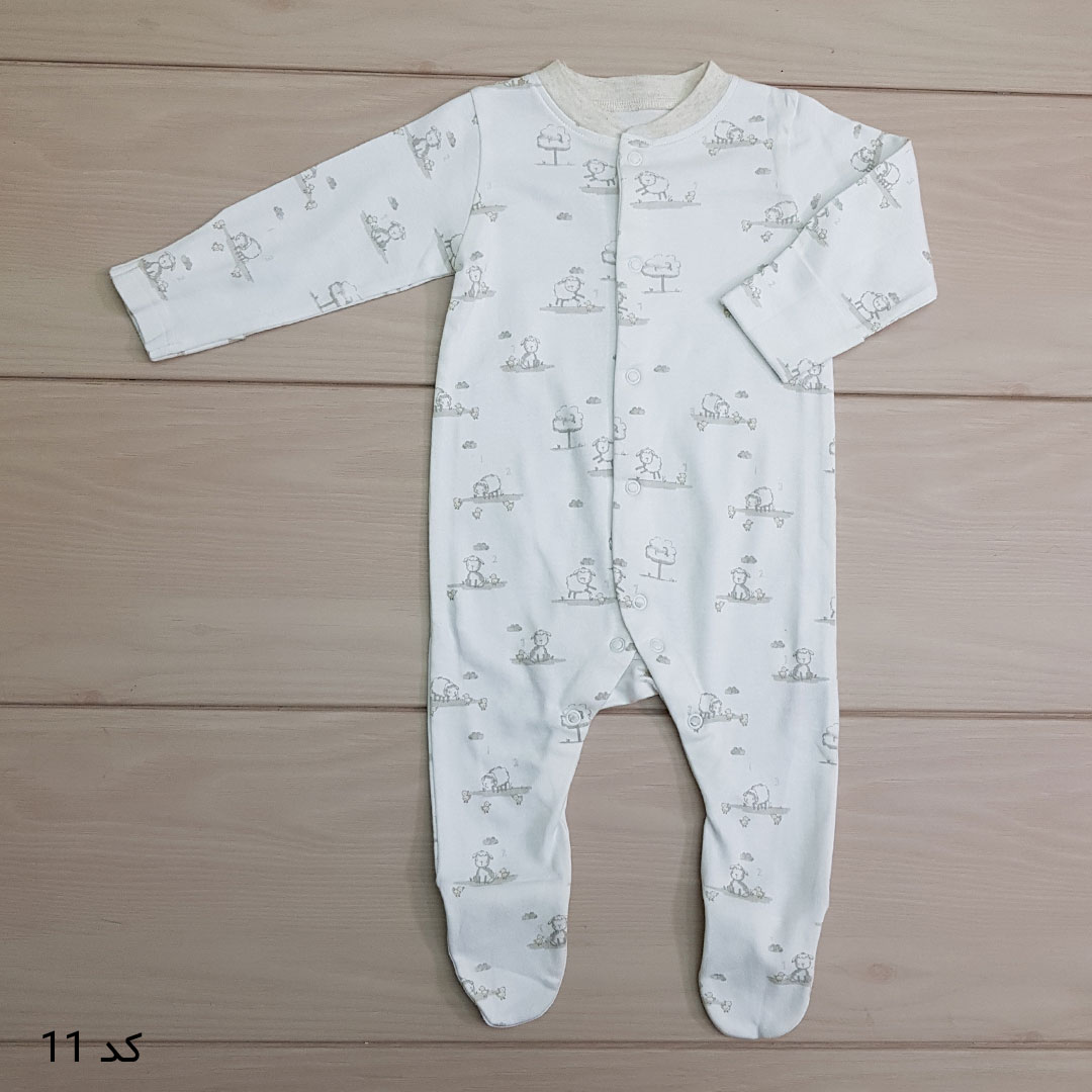 سرهمی جورابدار 23671 سایز بدوتولد تا 36 ماه مارک MOTHERCARE