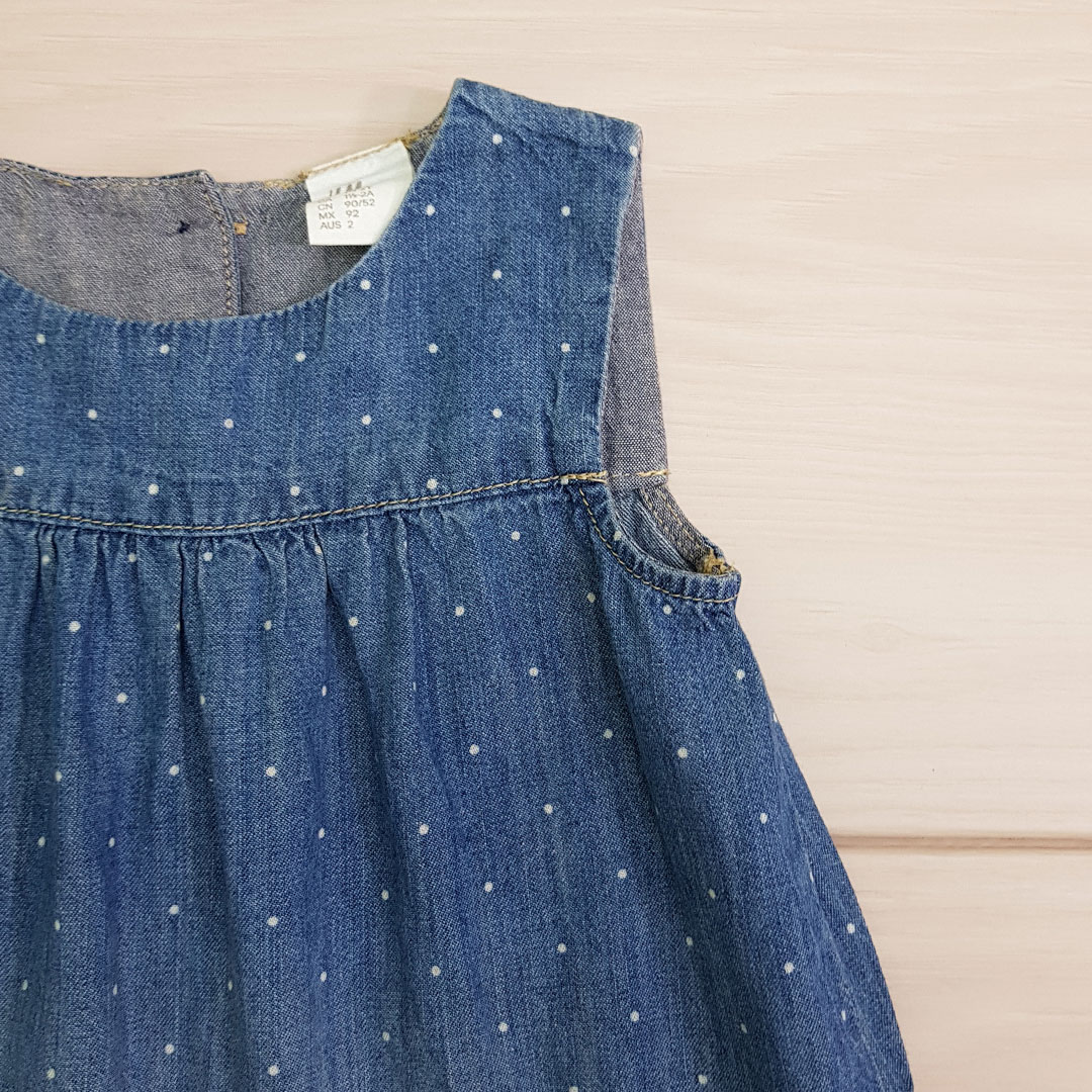 سارافون دخترانه 23907 سایز 3 تا 18 ماه مارک H&M