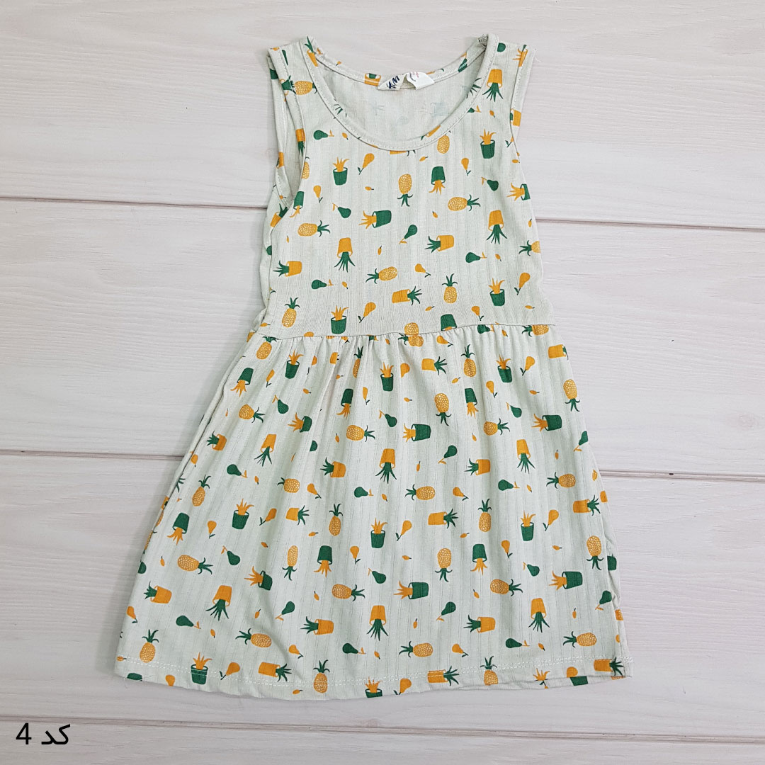 سارافون دخترانه 23867 سایز 2 تا 14 سال مارک H&M