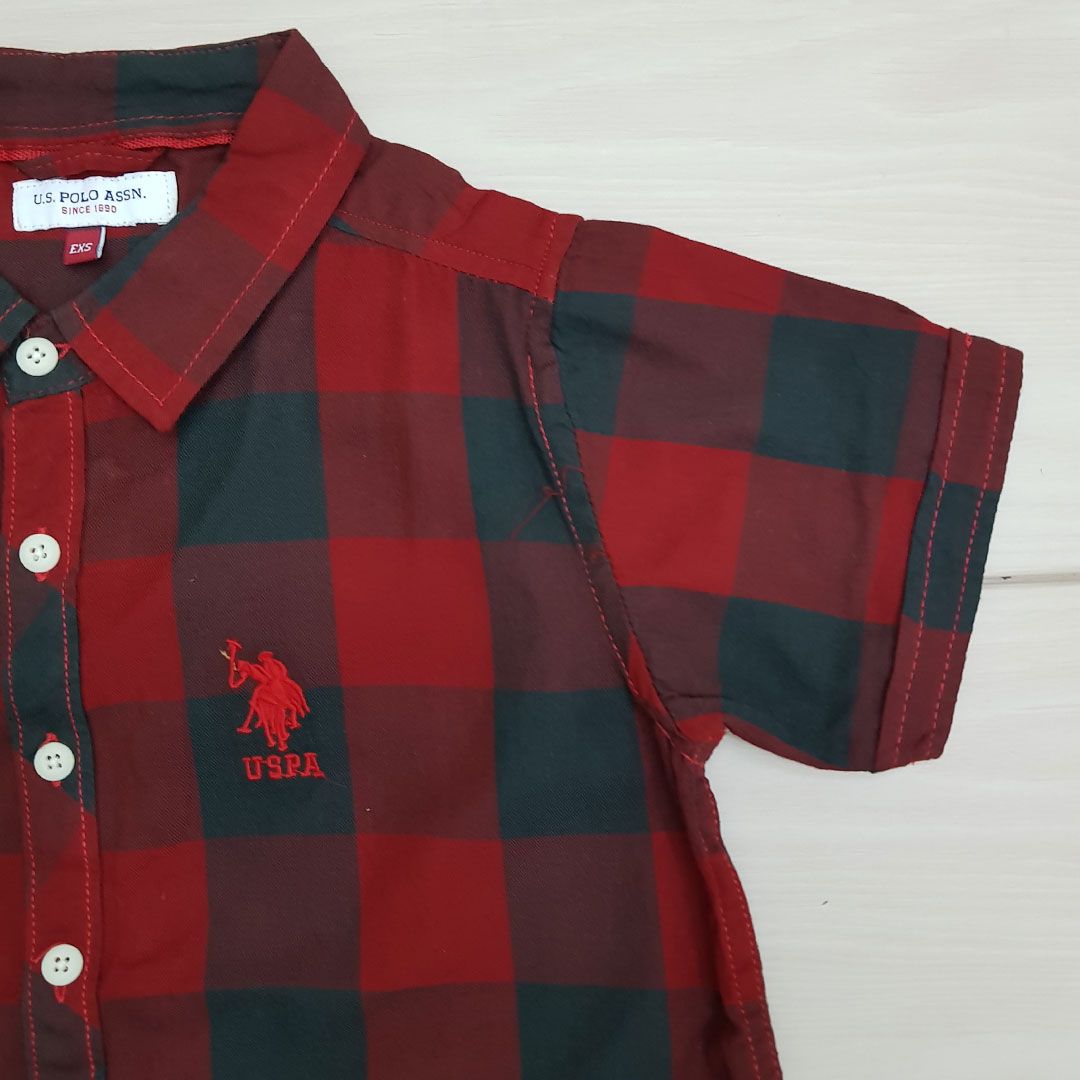 پیراهن پسرانه 24247 سایز 2 تا 11 سال مارک U.S POLO