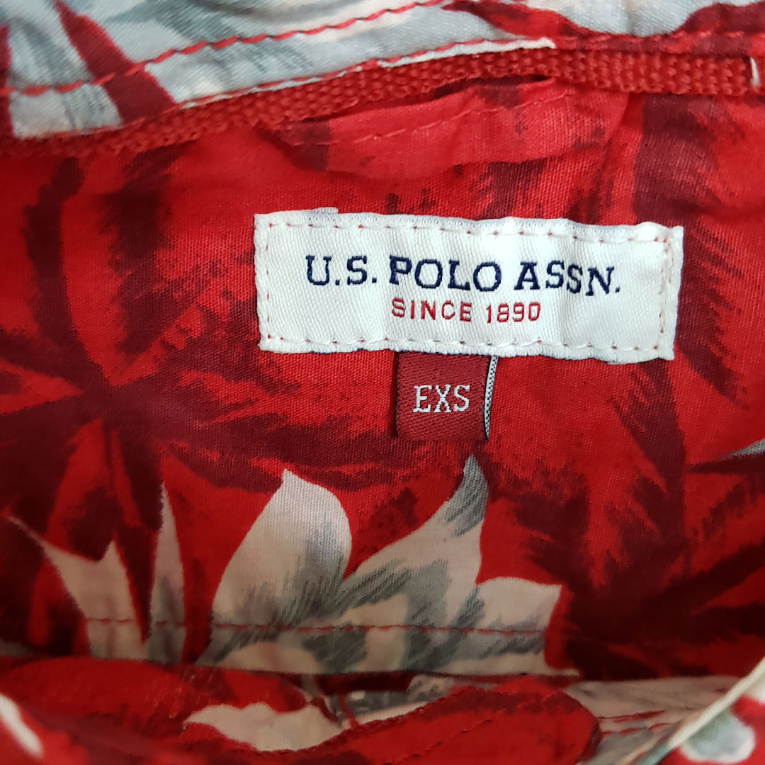 پیراهن پسرانه 24269 سایز 2 تا 11 سال مارک U.S POLO