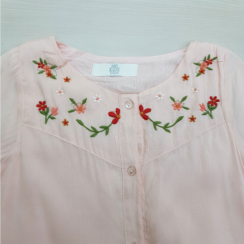 شومیز دخترانه 24375 سایز 5 تا 6 سال مارک M&S