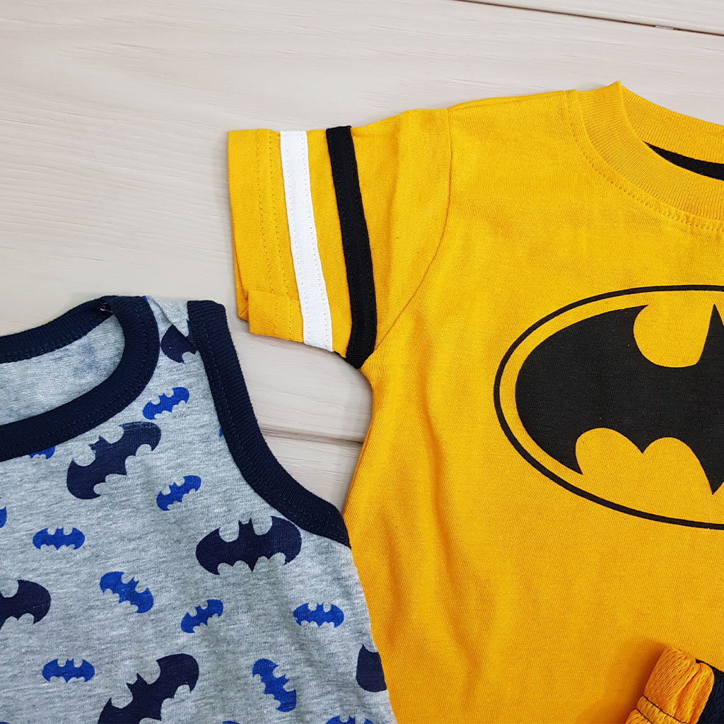 ست سه تکه پسرانه 24413 سایز 12 تا 24 ماه مارک BATMAN