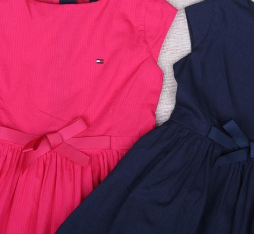 سارافون دخترانه 10767 سایز 9 ماه تا 16 سال مارک TOMMY