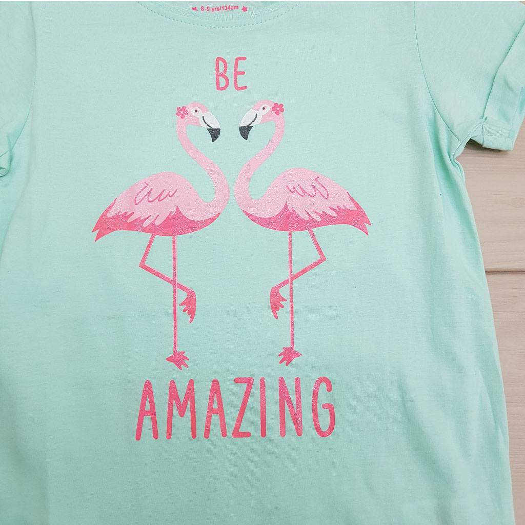 تی شرت دخترانه 24620 سایز 6 تا 15 سال مارک PRIMARK