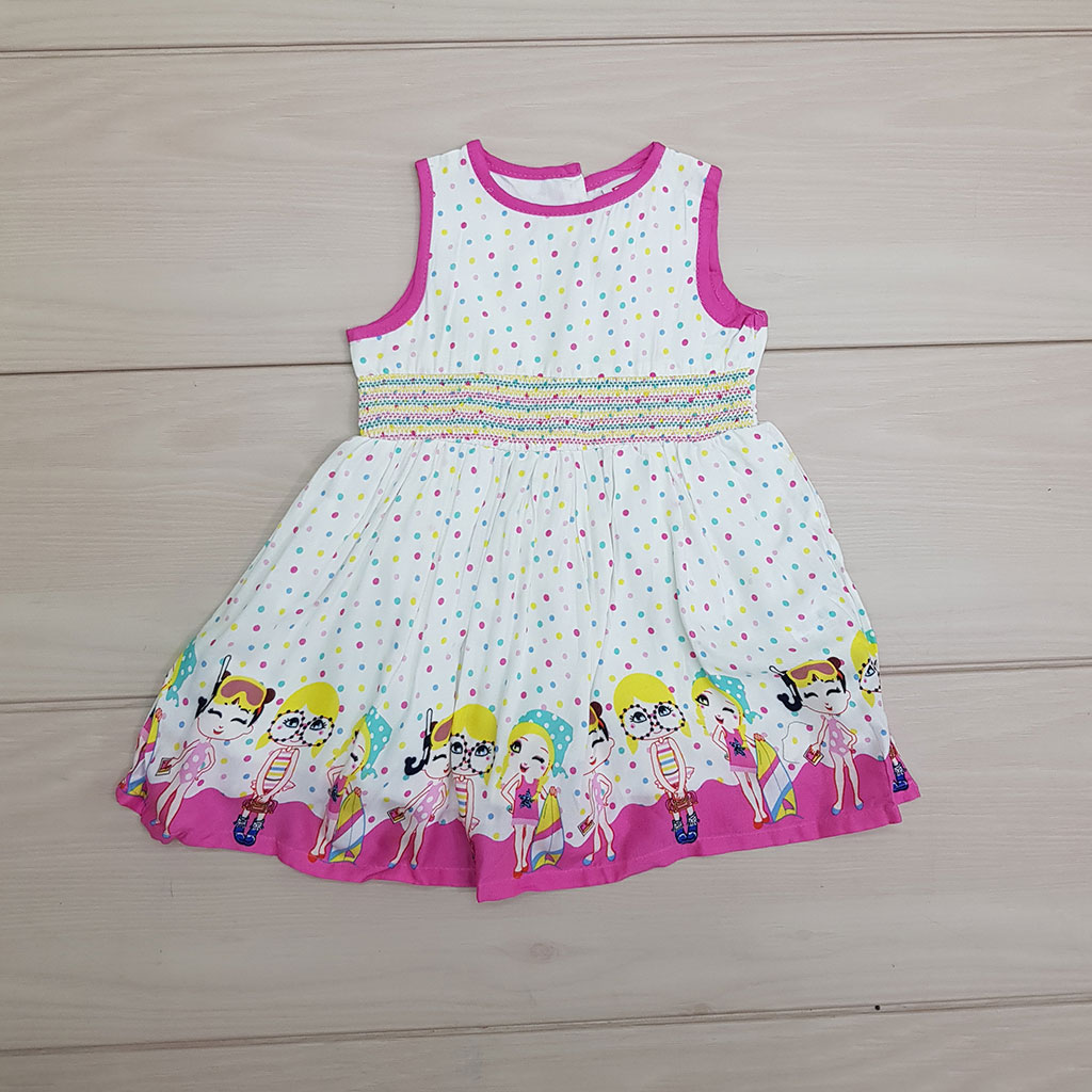 سارافون دخترانه 24769 سایز 3 تا 24 ماه مارک pink blue
