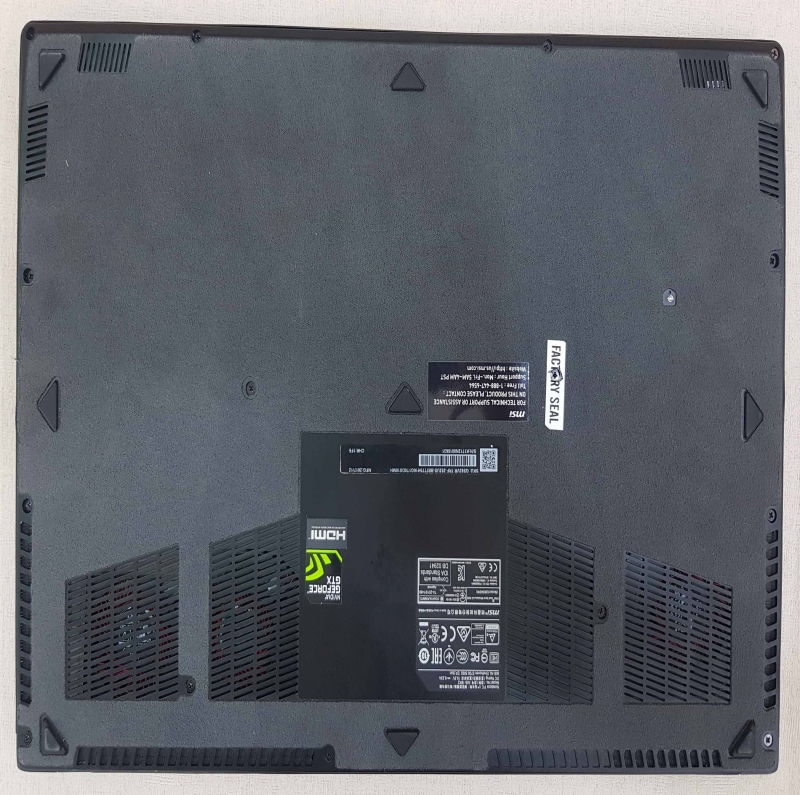لپ تاپ ام اس ای Gs63vr کد 17952