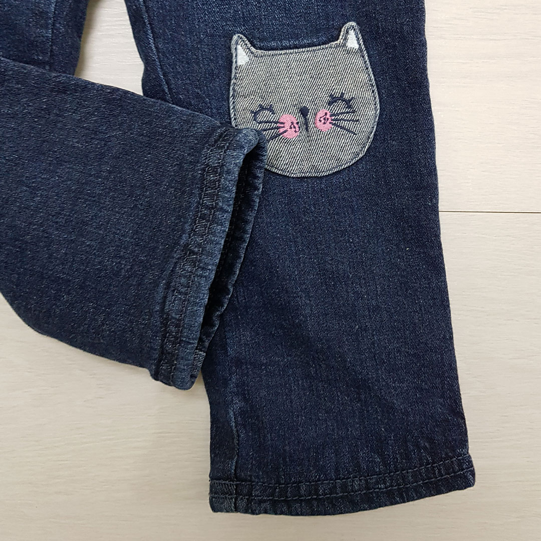 شلوار جینز  تو پنبه ای ضخیم 25530 سایز 1 ماه تا 8 سال مارک MOTHERCARE