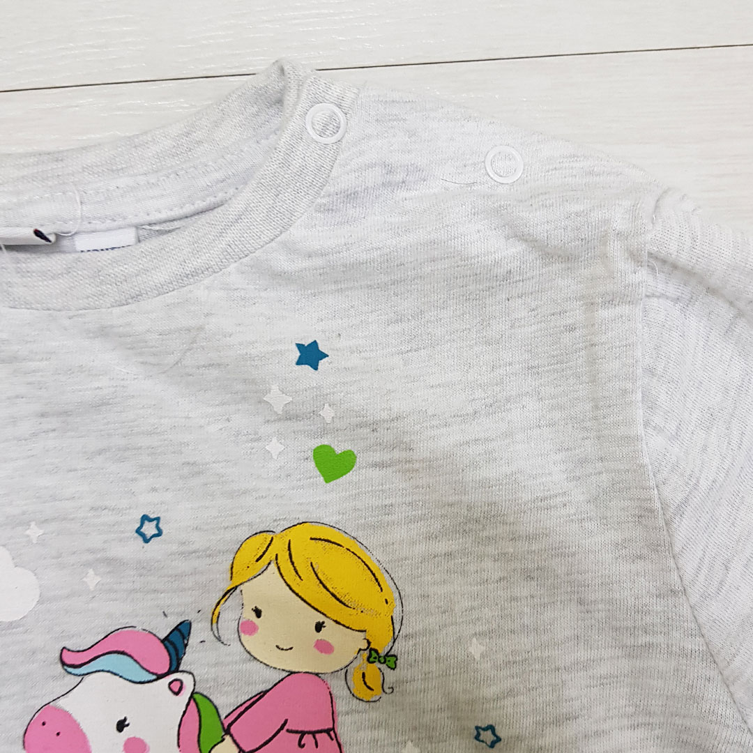 ست دخترانه 25995 سایز 6 تا 36 ماه مارک OVS BLUKIDS
