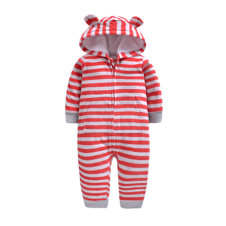 سرهمی کلاه دار 26115 سایز 12 تا 24 ماه کد 5 مارک Carters