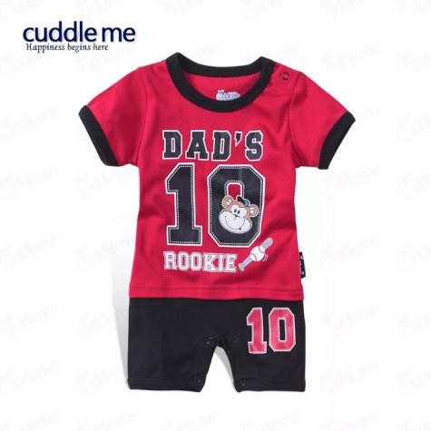 رامپر پسرانه 11882 سایز 3 تا 24 ماه کد 8 مارک  Cuddle me