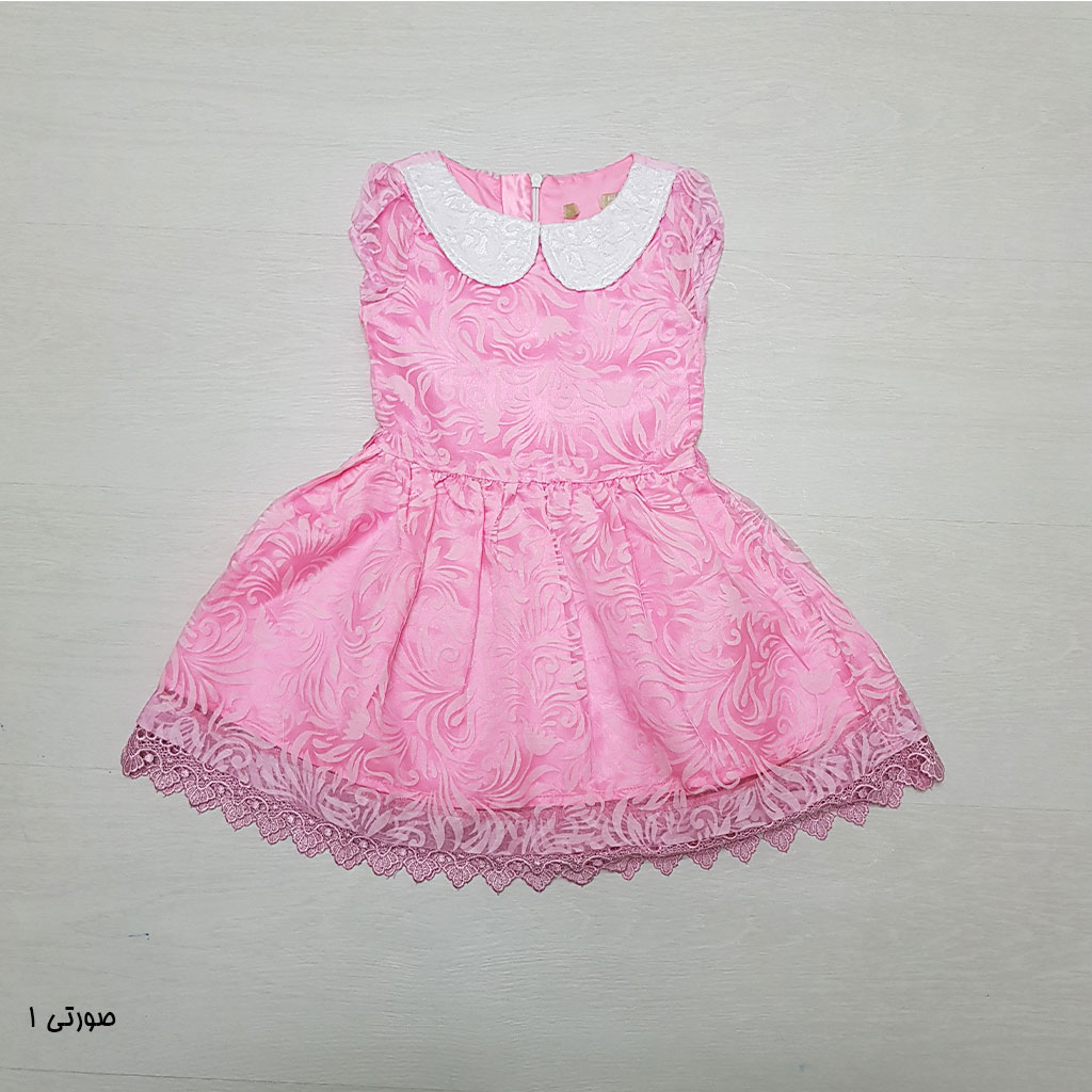 سارافون دخترانه 27144 سایز 2 تا 7 سال مارک KIDS WEAR