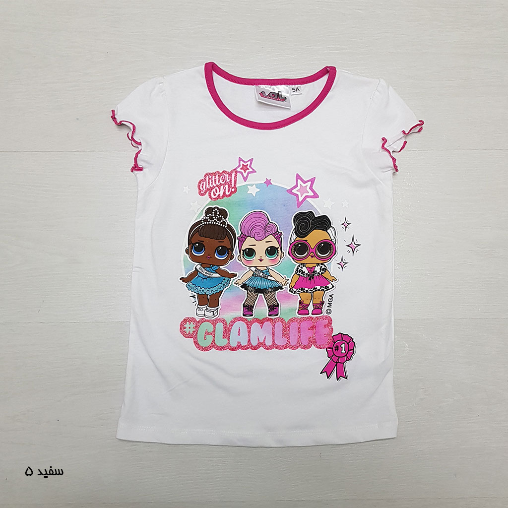بلوز دخترانه 27584 سایز 3 تا 9 سال مارک NICKELODEON
