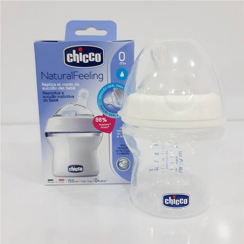 شیشه شیر 150 میل chicco کد 6001351