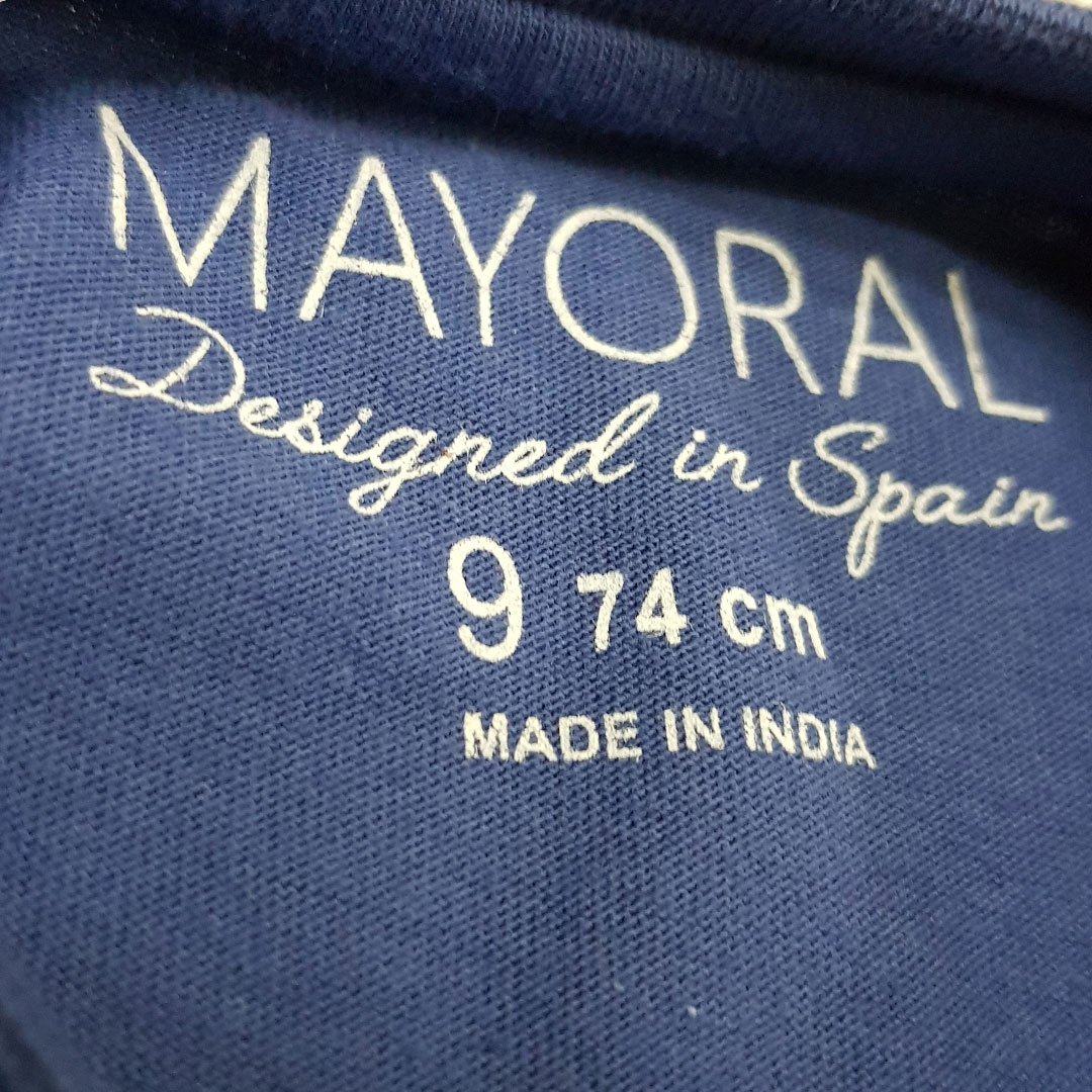 بلوز پسرانه 26279 سایز 6 تا 36 ماه مارک MAYORAL   *