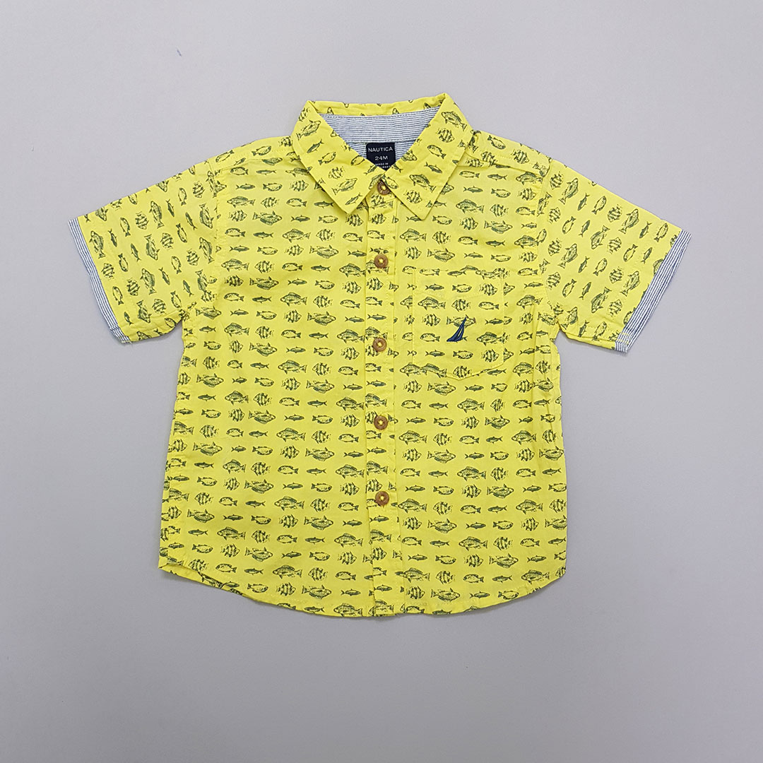 پیراهن پسرانه 28721 سایز 3 ماه تا 7 سال مارک NAUTICA