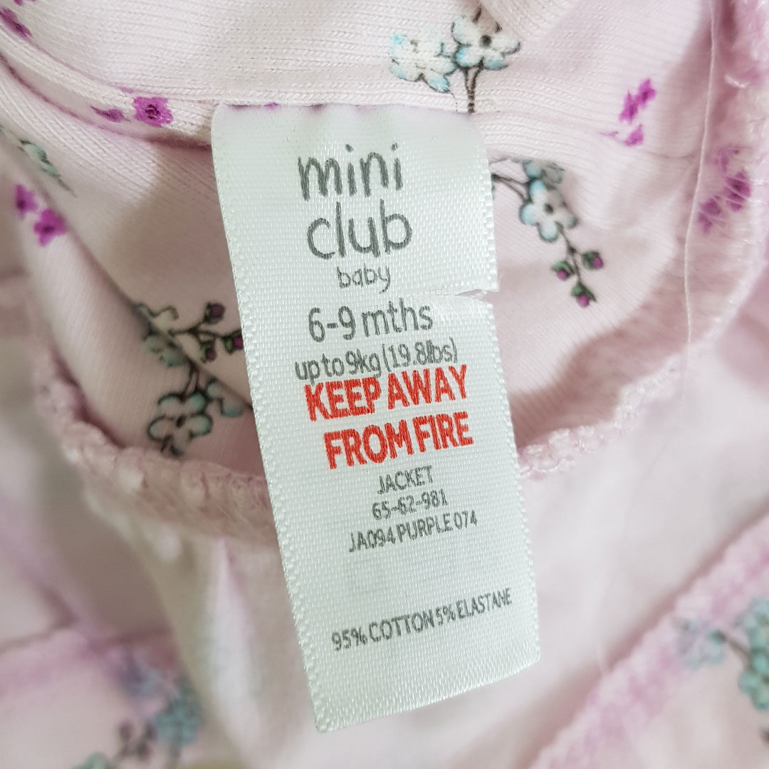 بلوز دخترانه 21071 سایز 3 تا 24 ماه مارک MINI CLUB   *