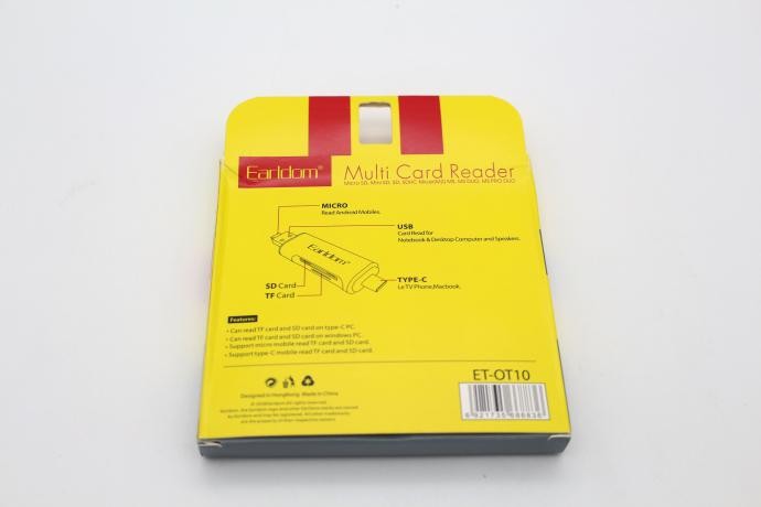 مولتی کارت ریدر 3in1  مارک Earldom کد65506