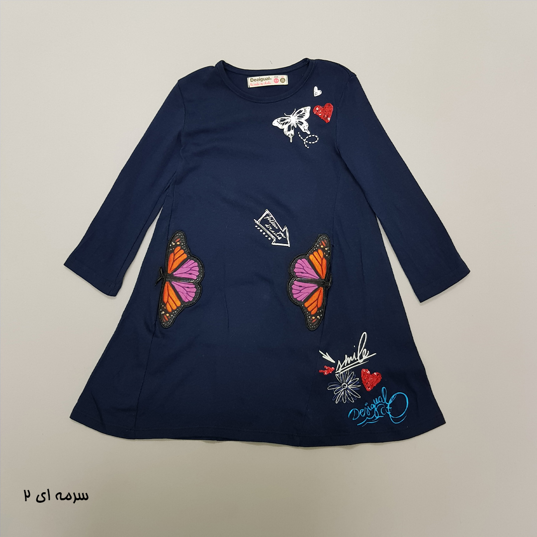 سارافون دخترانه 29665 سایز 3 تا 14 سال مارک Desigual