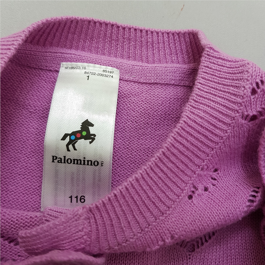 بلوز بافت دخترانه 29828 سایز 2 تا 8 سال مارک Palomino