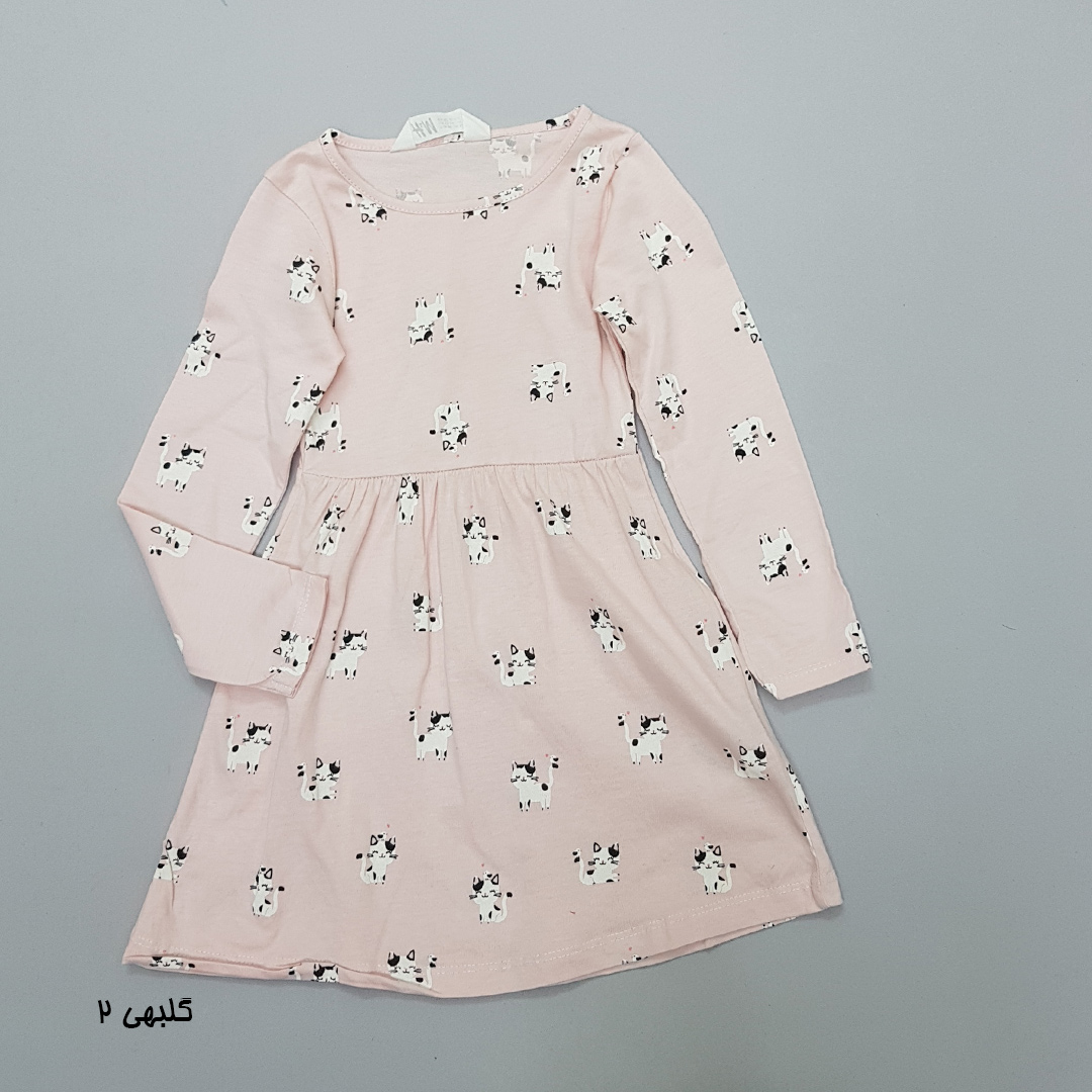 سارافون دخترانه 30118 سایز 1.5 تا 12 سال مارک H&M   *